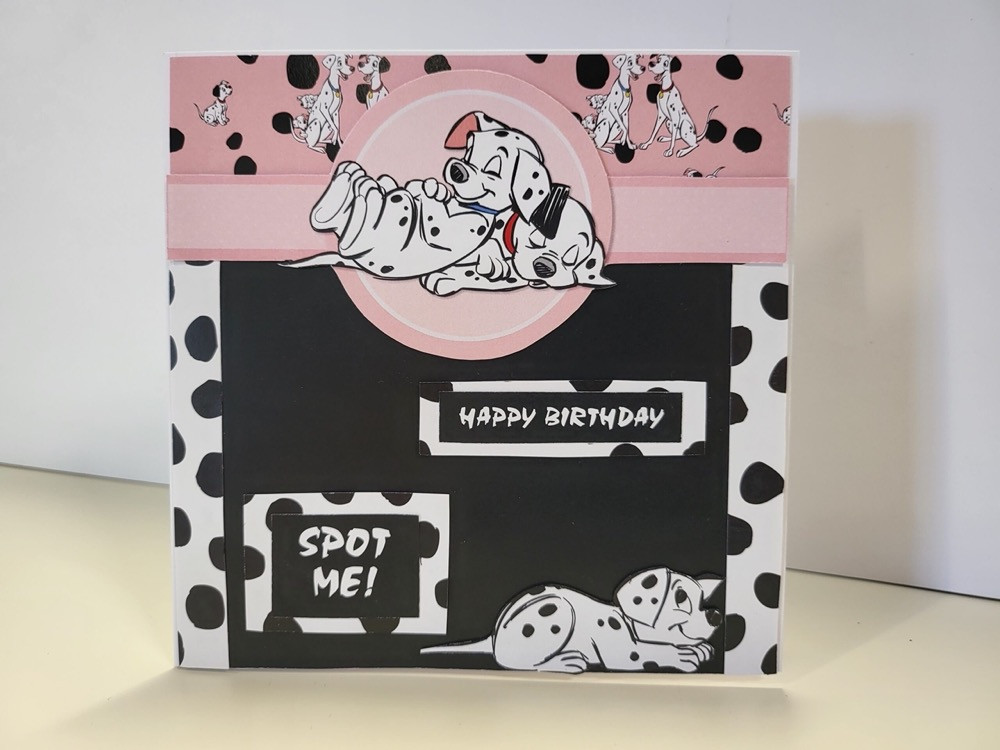 Disney Classics 101 Dalmatians Card Making Kit 8 x 8