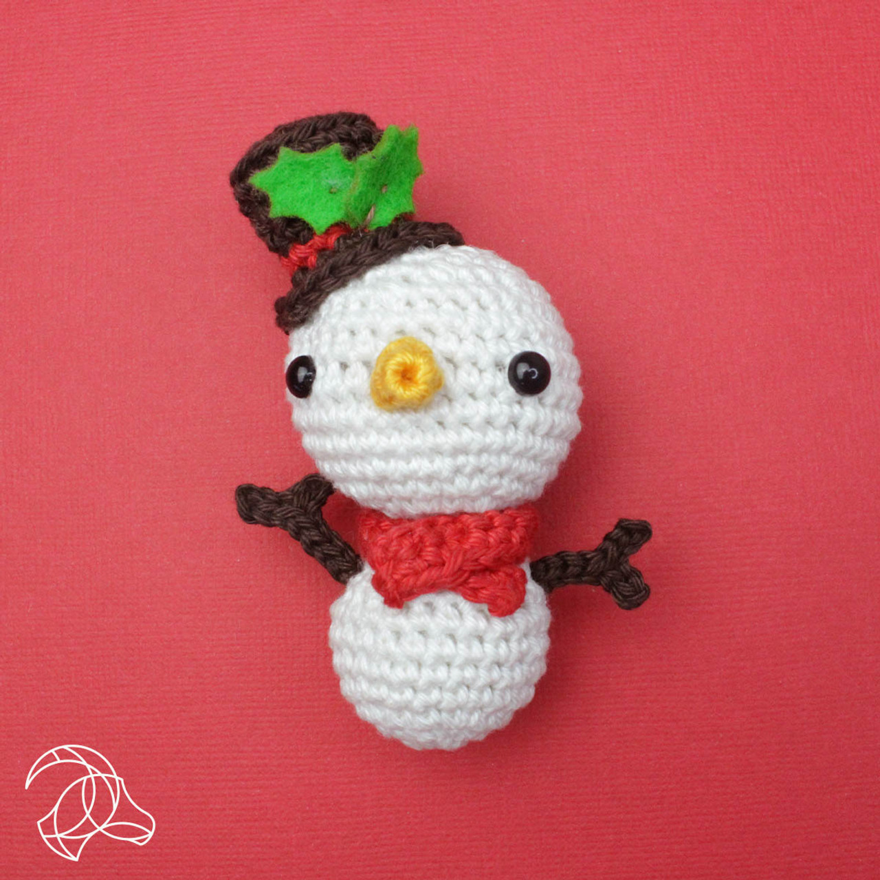 Mini Snowman Crochet Kit