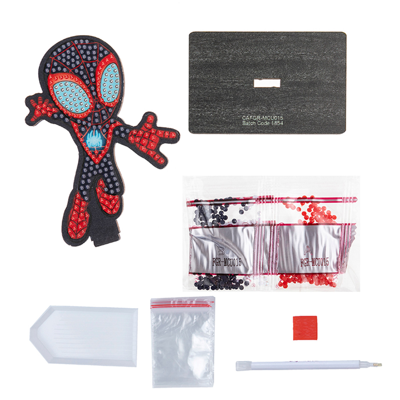 Craft Buddy Crystal Art Buddies Series 1 - Spiderman Spider-Man