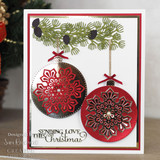 Sue Wilson Pine and Holly Spray Craft Die
