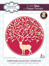 Paper Panda Winter Stag Craft Die