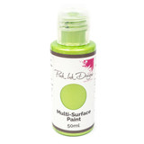 Pink Ink Designs - Multi Surface Paint - Green Apple Shimmer  50ML