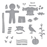 Scare a Crow Etched Dies from the Happy Harvest Collection