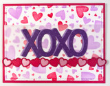 Valentine Hearts Border Lawn Cuts Dies