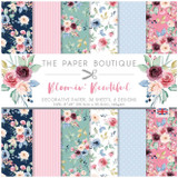 Bloomin Beautiful 8 in x 8 in Paper Pad