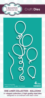 One-liner Collection Balloons Craft Die