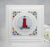 Beach Lighthouse Craft Die Stained Glass Collection by Sue Wilson