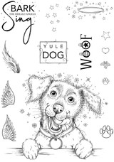 Bark The Herald Angels Sing Clear Stamp Set