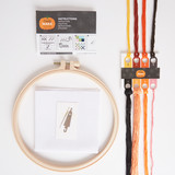 Simply Make Cross Stitch Kit - Cat & Pumpkin