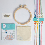Simply Make Embroidery By Numbers - Seashells