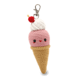 Ice Cream Bag Charm Crochet Kit