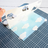 Heffy Doodle Head In The Clouds Stencil