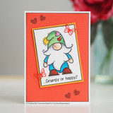 Woodware Clear Singles Gnome Stamp