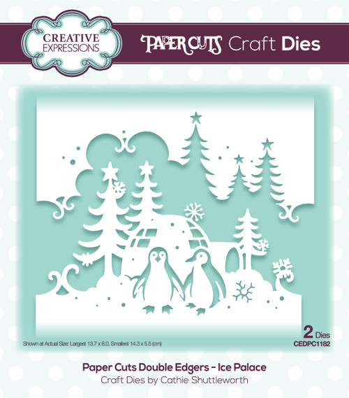 Paper Cuts Ice Palace Double Edger Craft Die