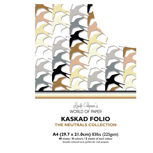 Kaskad – Neutrals Collection A4 225gsm Coloured Core Card