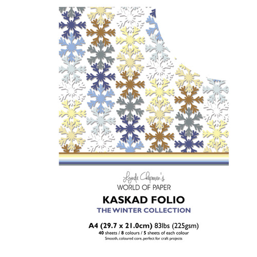 Kaskad – Winter Collection A4 225gsm Coloured Core Card