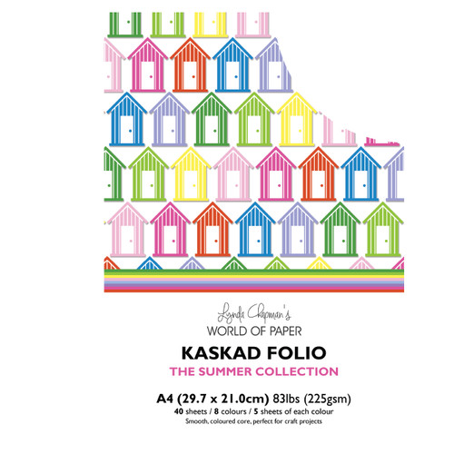 Kaskad – Summer Collection A4 225gsm Coloured Core Card