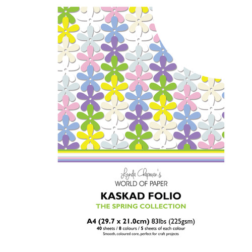 Kaskad – Spring Collection A4 225gsm Coloured Core Card