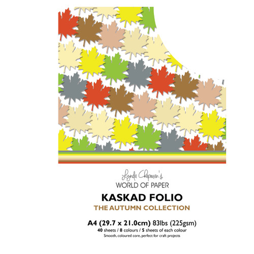 Kaskad – Autumn Collection A4 225gsm – Coloured Core Card