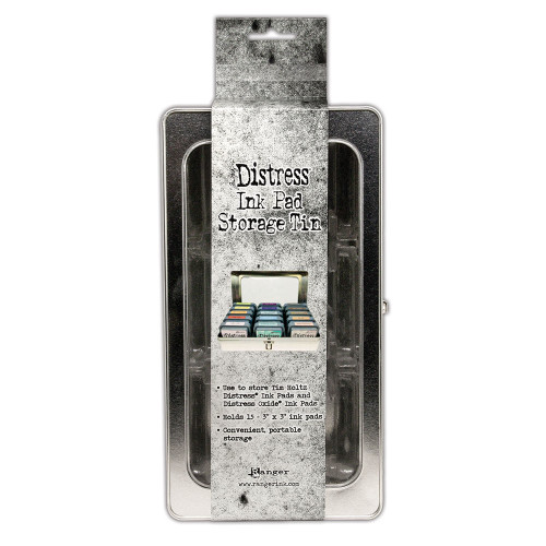 Tim Holtz Distress Ink Pad Storage Tin Tim Holtz Distress Ink Pad Storage Tin