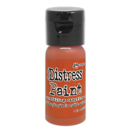 Tim Holtz Distress Flip Top Paint Crackling Campfire 1oz Tim Holtz Distress Flip Top Paint Crackling Campfire 1oz