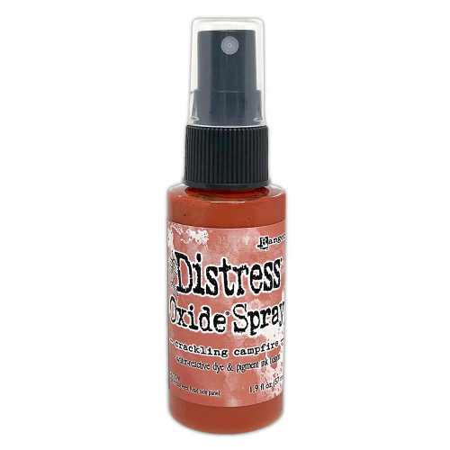 Tim Holtz Distress Oxide Spray Crackling Campfire 2oz Tim Holtz Distress Oxide Spray Crackling Campfire 2oz
