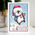 Woodware Clear Singles Festive Fuzzies – Penguin 4 in x 6 in Stamp