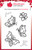Woodware Clear Singles - Little Butterflies 3.8 in x 2.6 in Stamp