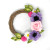 Summer Flowers Felt Wreath