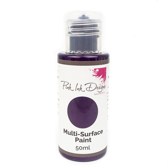 Pink Ink Designs - Multi Surface Paint - Aubergine Dazzle Shimmer  50ML