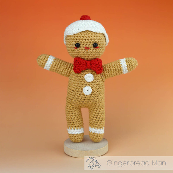 Gingerbread Man Crochet Kit