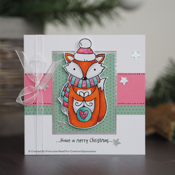 Foxy Christmas Clear Stamps by Francoise Read