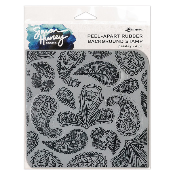 Simon Hurley create. Background Stamp Paisley