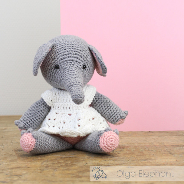 Olga Elephant Crochet Kit