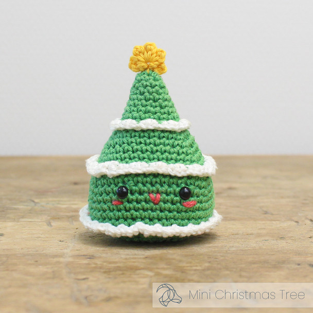Mini Christmas Tree Crochet Kit