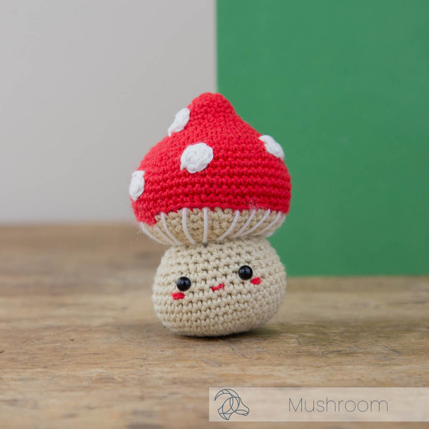 Mushroom Crochet Kit