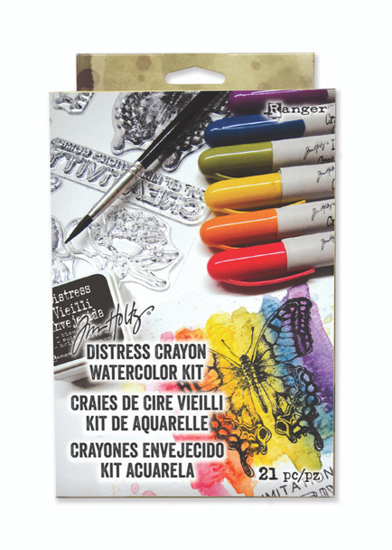 Tim Holtz Distress Crayon Watercolour Kit