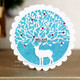 Paper Panda Winter Stag Craft Die