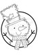 Woodware Clear Singles Festive Fuzzies – Mini Snowman 3.8 in x 2.6 in Stamp