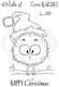 Woodware Clear Singles Festive Fuzzies – Robin 4 in x 6 in Stamp