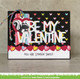 Valentine Hearts Border Lawn Cuts Dies