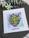 Woodware Succulent Display 4 in x 4 in Stamp
