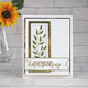 Floral Panels Collection Button Flower Craft Die by Sue Wilson