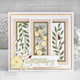 Floral Panels Collection Button Flower Craft Die by Sue Wilson