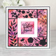 Floral Panels Collection Button Flower Craft Die by Sue Wilson