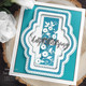 Floral Panels Collection Button Flower Craft Die by Sue Wilson
