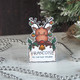 Clear Singles Festive Rudolph 4 in x 6 in Stamp by Francoise Read