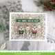Snow Flurries Backdrop Lawn Cuts Dies
