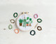 Simply Make Cross Stitch Hoop Kit - Indoor Garden