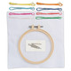 Simply Make Cross Stitch Kit - Boho Rainbow